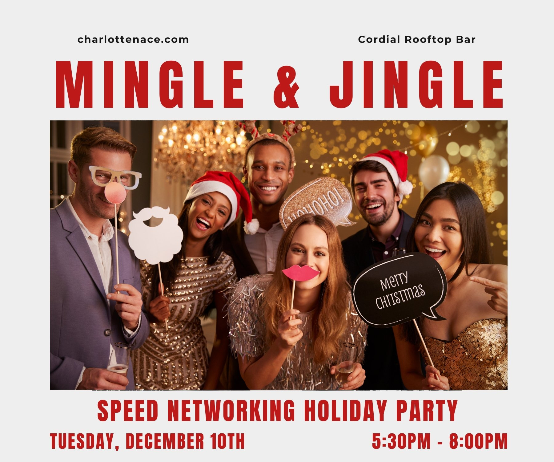 thumbnails Mingle & Jingle: Speed Networking Holiday Party