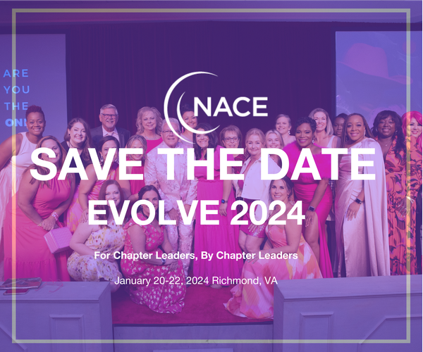 2024 NACE Evolve Conference for Chapter Leaders Save the Date